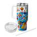 Vibrant Circus Spectacle  Personalized Tumblers