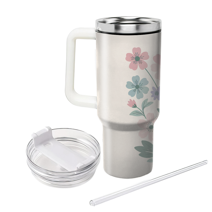 Peaceful Blooms Travel Tumblers