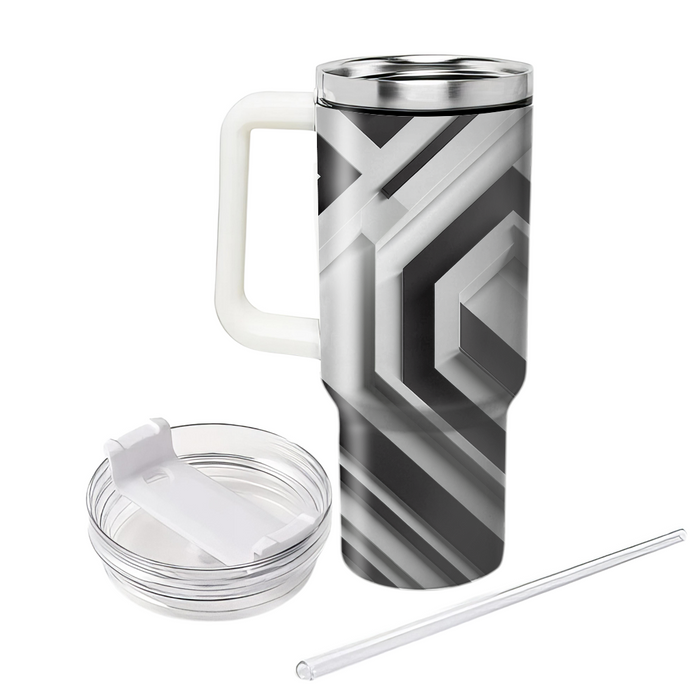 Sleek Modern Chevron  Unique Tumblers