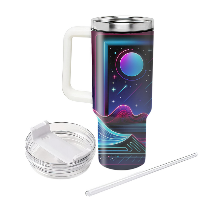 Retro Futuristic Dream  Tumblers For Gifts