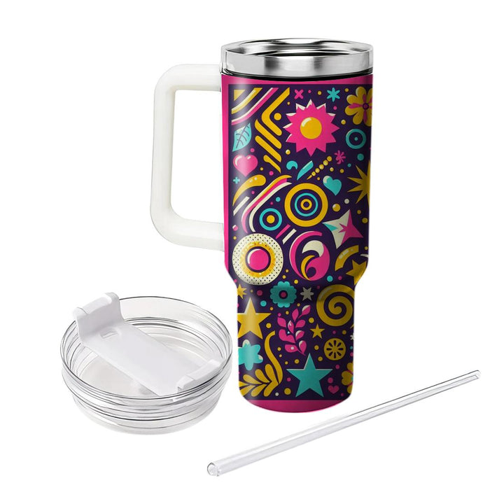 Bright Fiesta  Insulated Tumblers