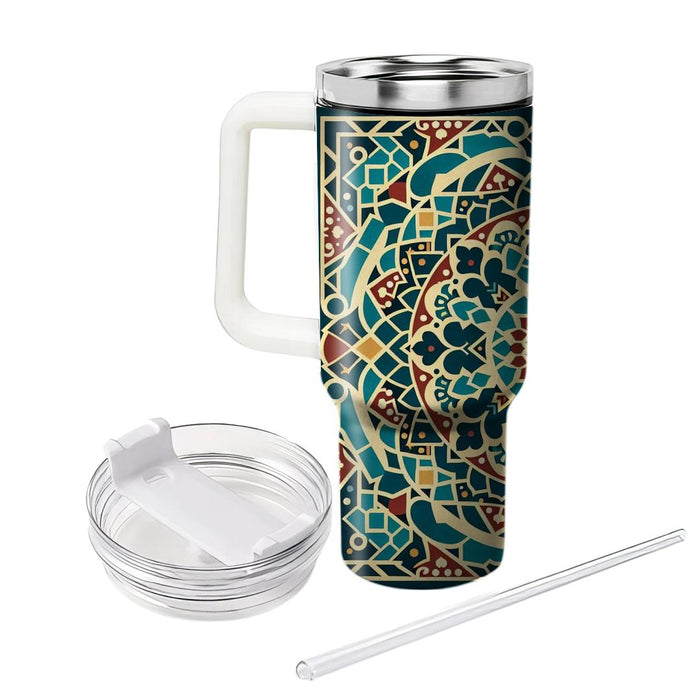 Exotic Moroccan Tile  Travel Tumblers