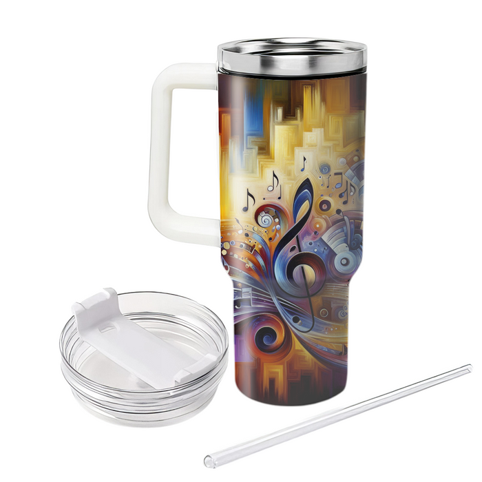 Melodic Harmony - World Music Day  Decorative Tumblers