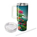 Vivid Tropical Paradise  Personalized Tumblers