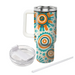 Radiant Spirals Decorative Tumblers