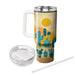 Cactus Garden Delight  Decorative Tumblers