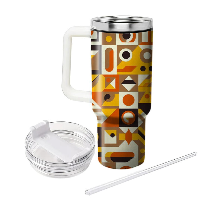 Retro Pattern  Personalized Tumblers