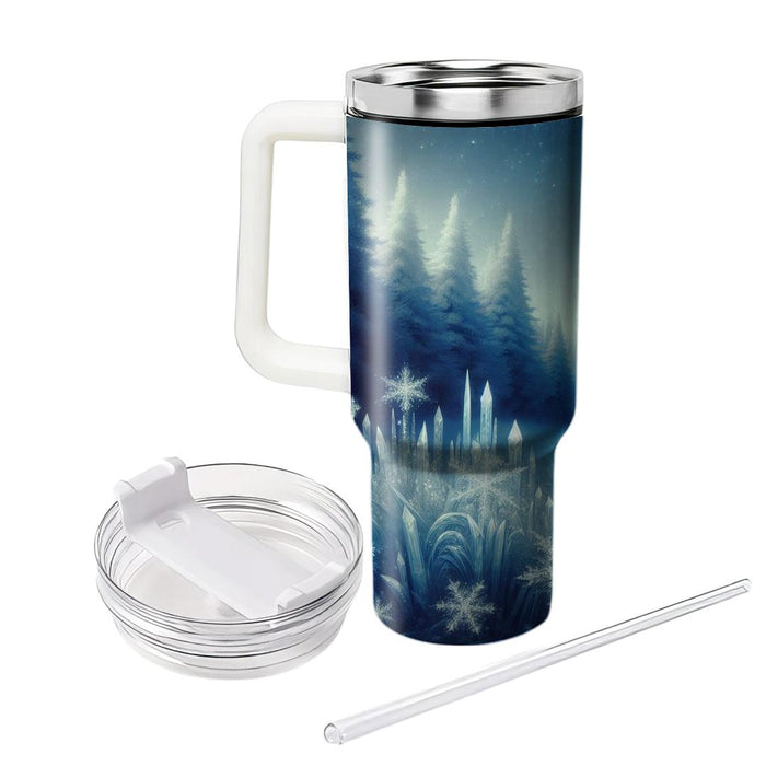 Winter Icy Wonderland  Custom Tumblers