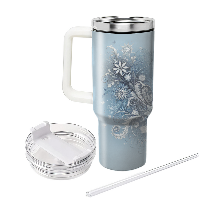 Winter Solstice Elegance  Personalized Tumblers