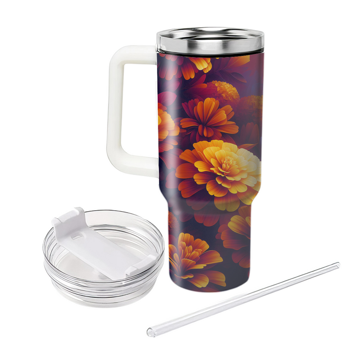 Marigold Sunset  Custom Tumblers