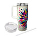 Abstract Triangle Burst  Personalized Tumblers