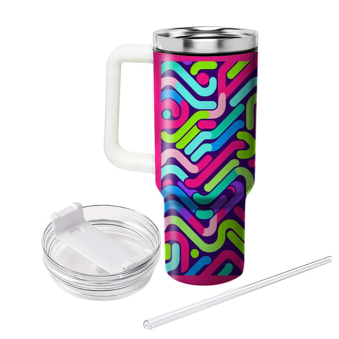 Zigzag Fiesta  Custom Tumblers