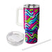 Zigzag Fiesta  Custom Tumblers