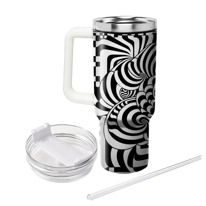 Retro Op Art  Tumblers With Lids