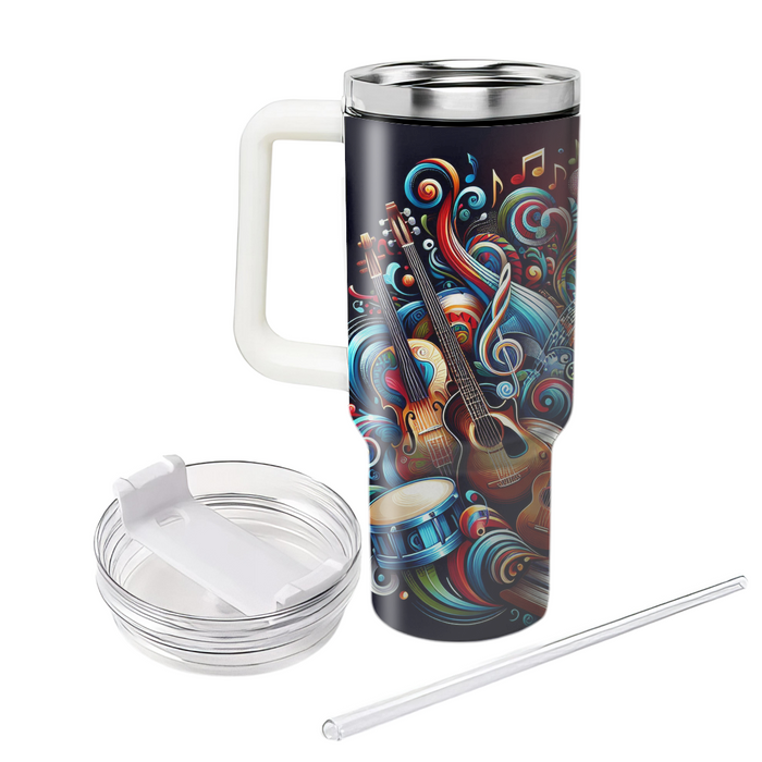 Melodies Of The World - Global Music Day  Decorative Tumblers