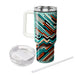 Zigzag Groove  Personalized Tumblers