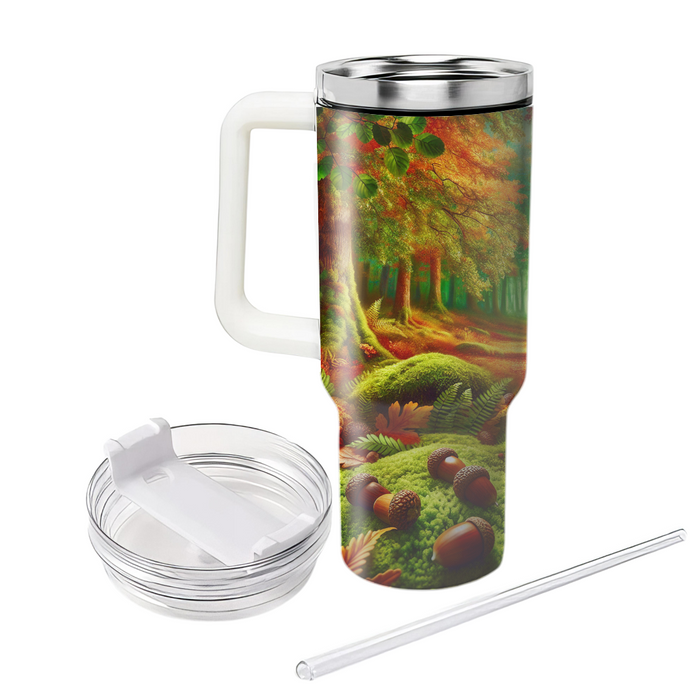 Autumn Forest Trails  Personalized Tumblers