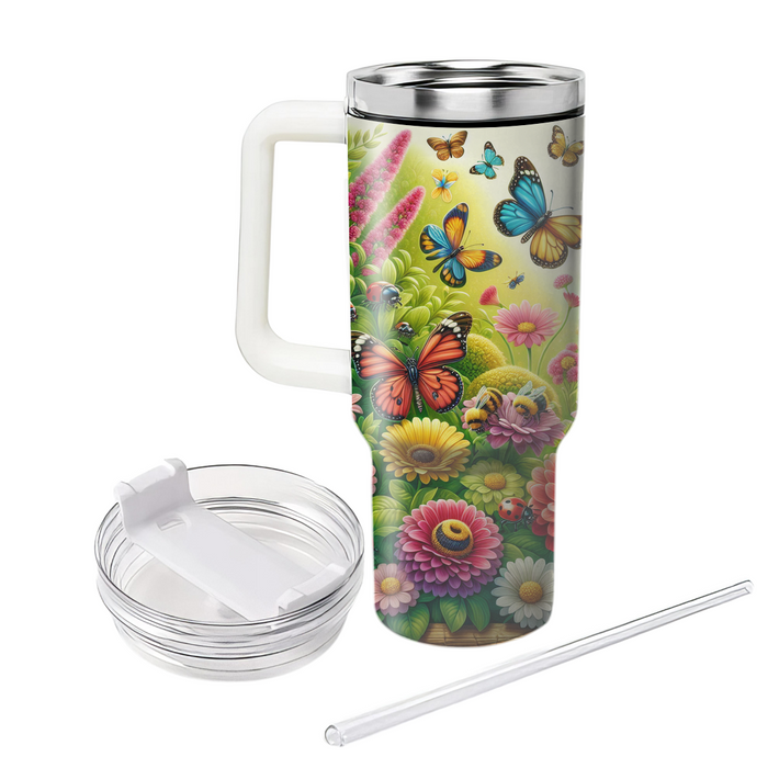 Whimsical Garden Critters  Unique Tumblers