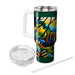 Vibrant Tiger Stripes  Personalized Tumblers