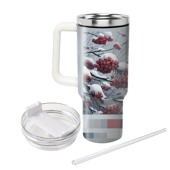 Winter Berry  Travel Tumblers