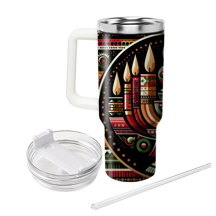 Whimsical Kwanzaa Celebration Unique Tumblers