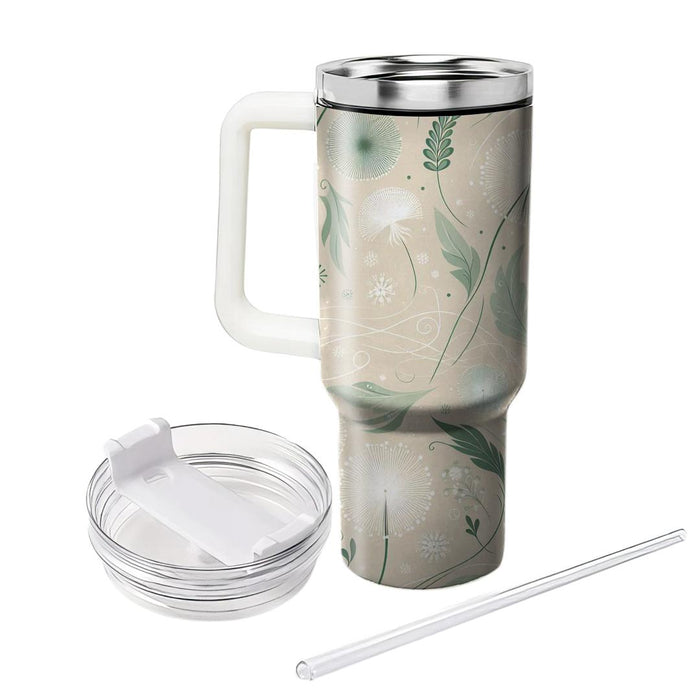 Vibrant Dandelion Breeze  Decorative Tumblers