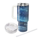 Winter Starlit Night  Tumbler Cups