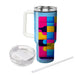 Bold Checkerboard Spectrum  Decorative Tumblers