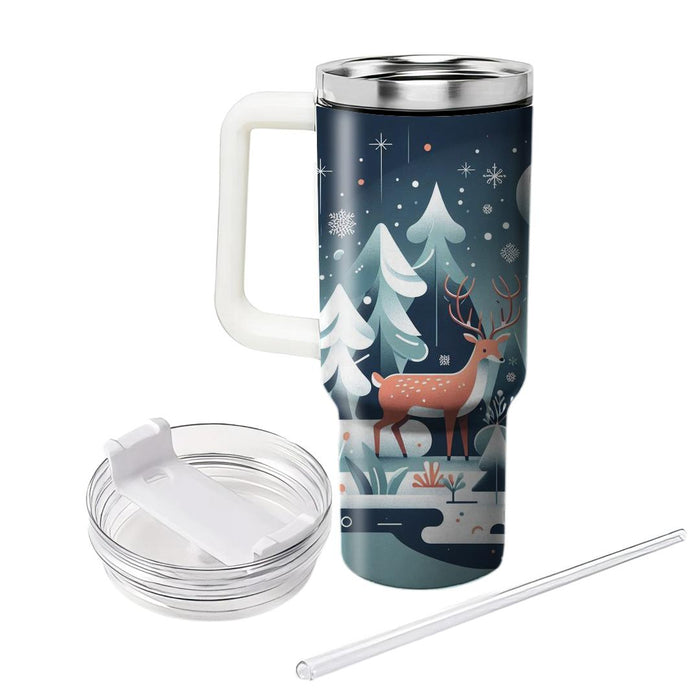 Winter Wonderland Wildlife  Unique Tumblers