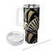 Art Deco Fan Design  Tumblers With Lids