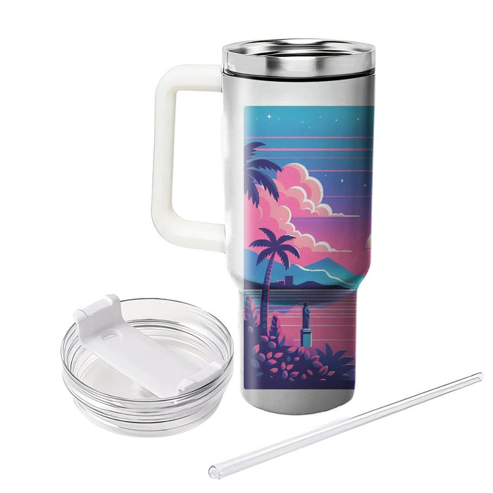 Vaporwave Chill  Insulated Tumblers