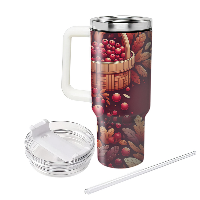 Autumn Cranberry Harvest  Custom Tumblers