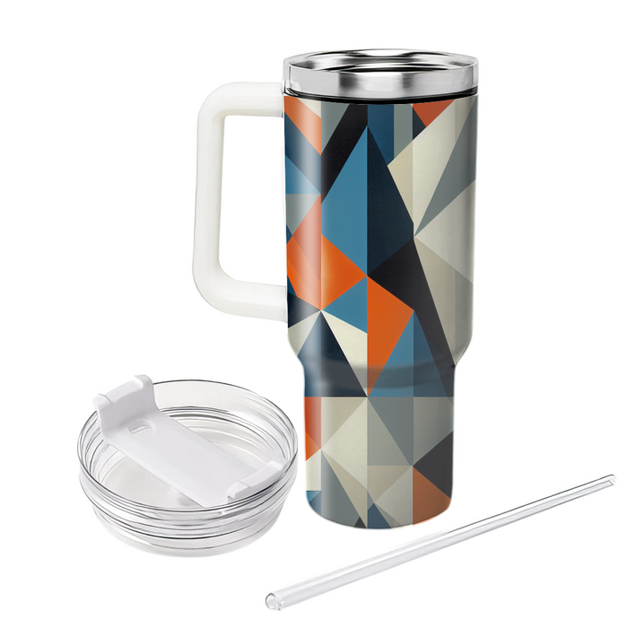 Geometric Quarters  Custom Tumblers