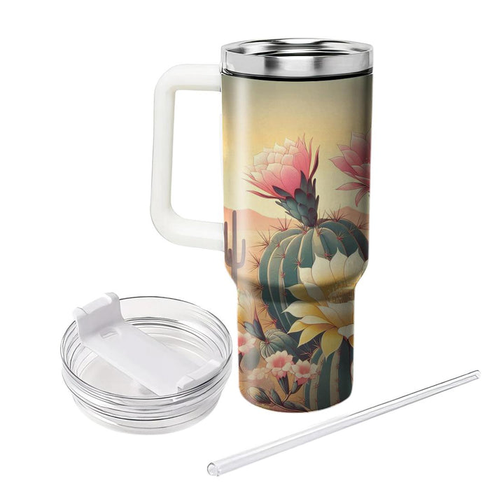 Cactus Bloom Serenity  Custom Tumblers