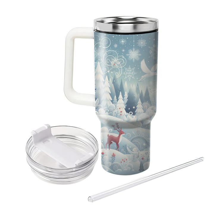 Whimsical Winter Wonderland - A Holiday Escape  Travel Tumblers