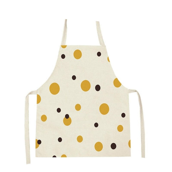 Cleaning Kitchen Printed Aprons