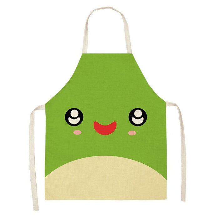 Animals Faces Print Aprons