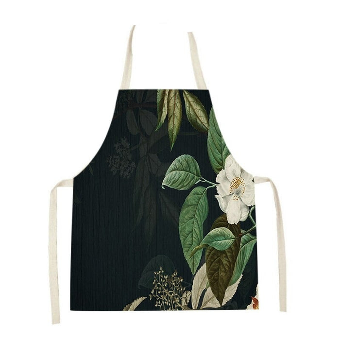 Cleaning Plant Flower Kitchen Cooking Apron