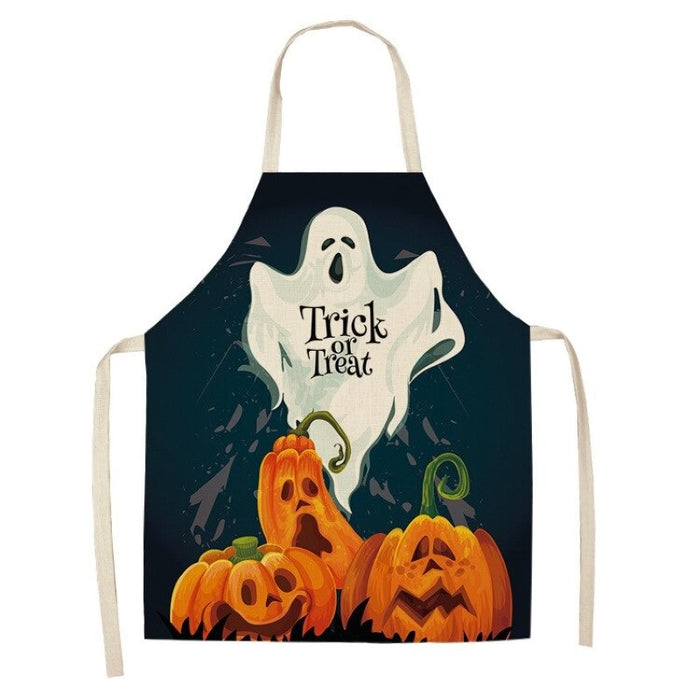 Pumpkin Happy Halloween Horror Apron