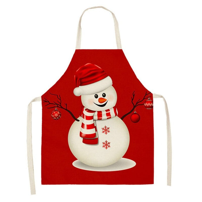 Printed Christmas Themed Aprons