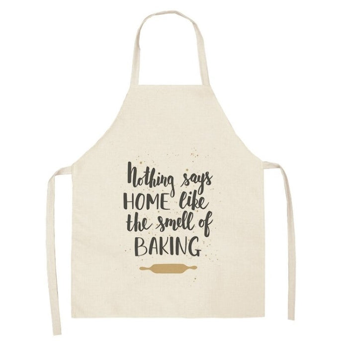 Letter Printed Kitchen Aprons