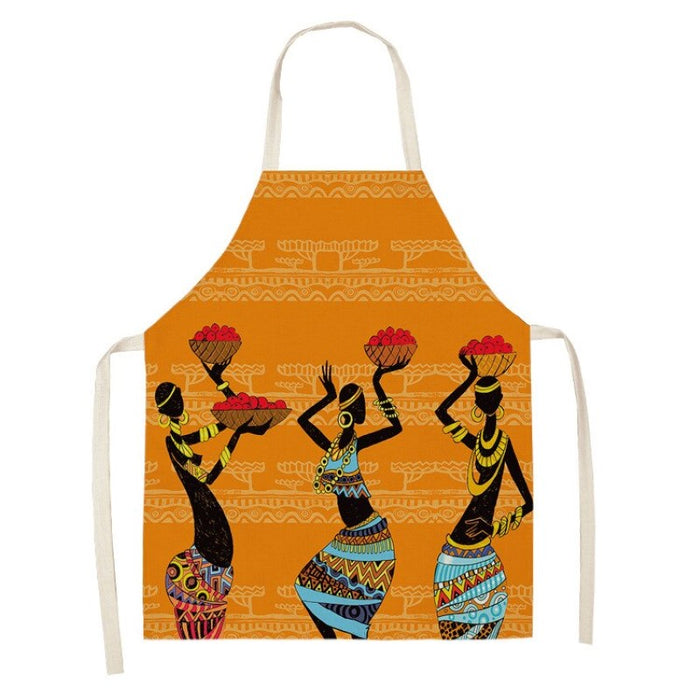 African Style Printed Apron