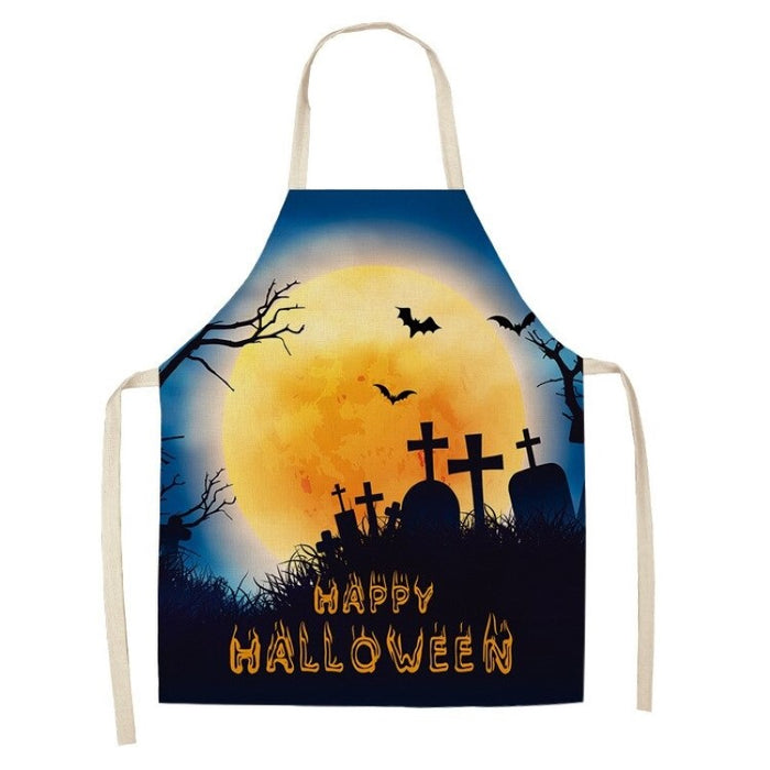 Pumpkin Happy Halloween Horror Apron