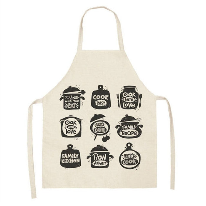 Printed Kitchen Apron