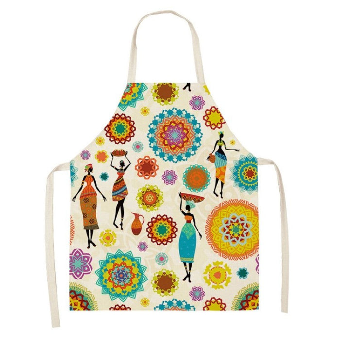 African Style Printed Apron