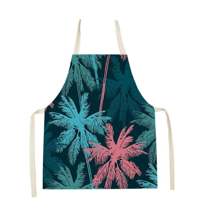 Household Cleaning Plant Women's Apron