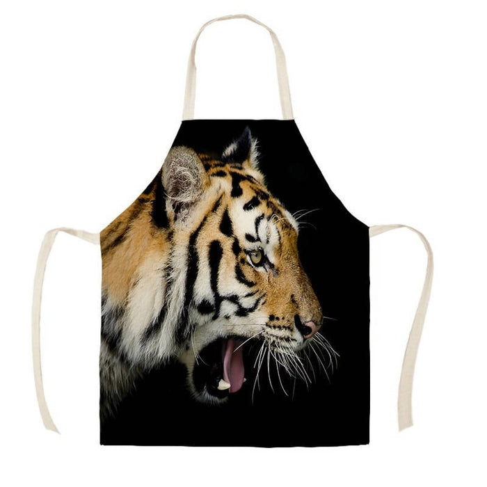 Animal Printed Household Kitchen Apron