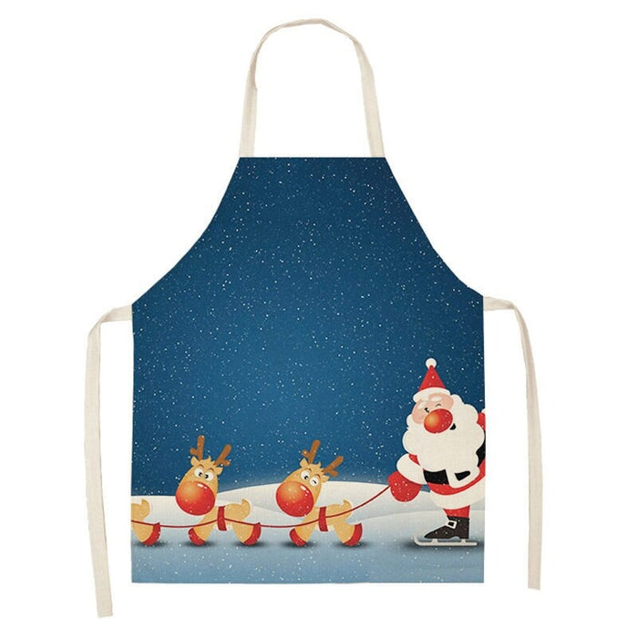 Merry Christmas Themed Aprons