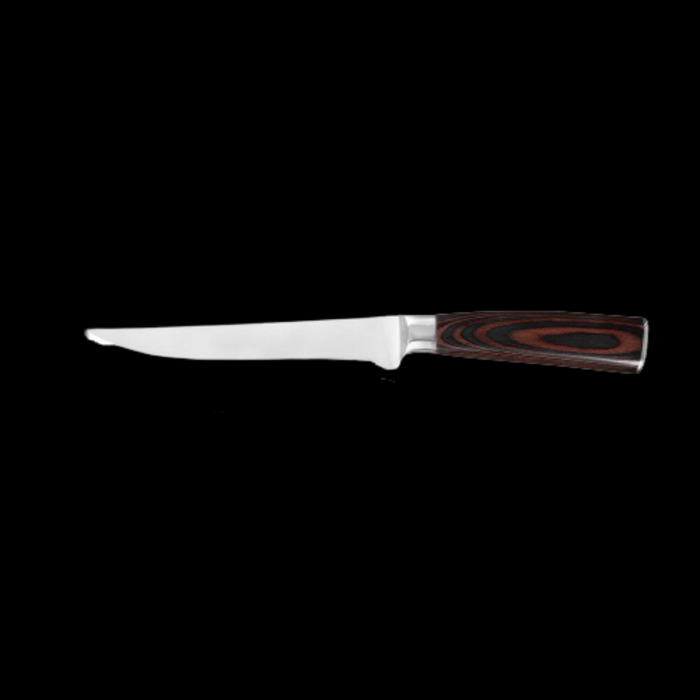 The Damascus Pattern Steel Boning Steak Knife