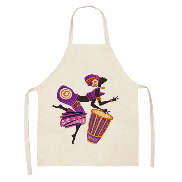 African Collection Style Printed Kitchen Apron